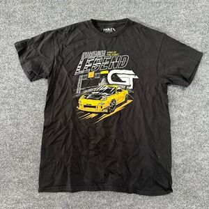 Miken T-Shirt Mens Size L Black JDM Legend GT Racing Graphic Tee Short Sleeve